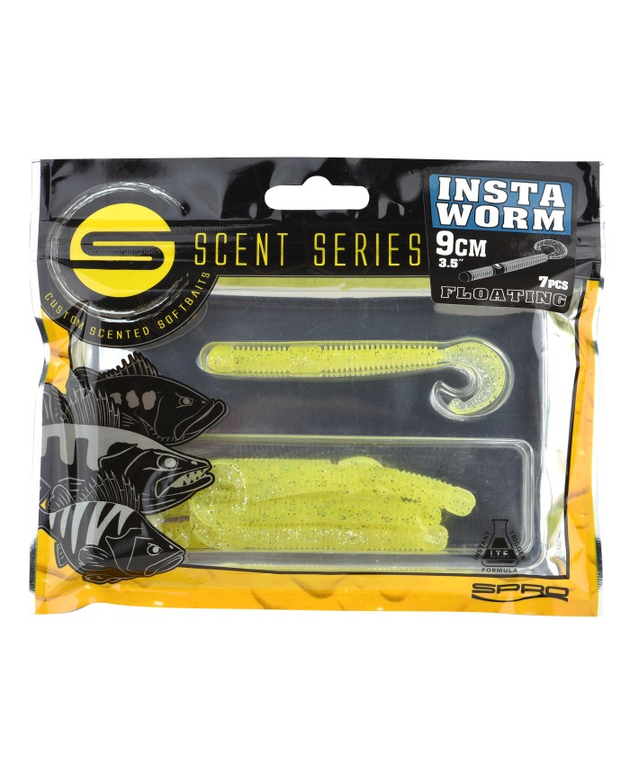 Guma Spro Insta Worm 6,5cm Pumpkin Fire