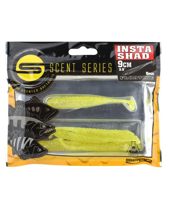 Guma Spro Insta Shad 6,5cm Lemon Lime