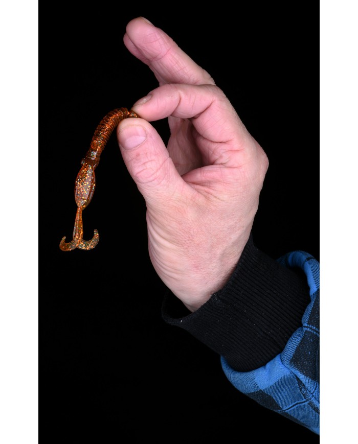 Guma Spro Insta Hog 12cm Pumpkinn Fire