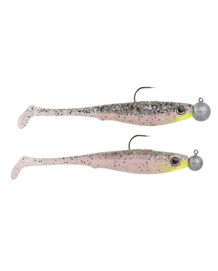 Guma Zestaw Spro Pop-Eye To Go 12cm Uv Salt&Pepper 5+10g