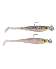 Guma Zestaw Spro Pop-Eye To Go 12cm Uv Minnow 5+10g