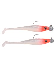 Guma Zestaw Spro Pop-Eye To Go 12cm Uv Minnow 5+10g