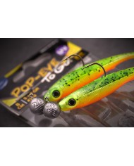 Guma Zestaw Spro Pop-Eye To Go 12cm Uv Baitfish 5+10g