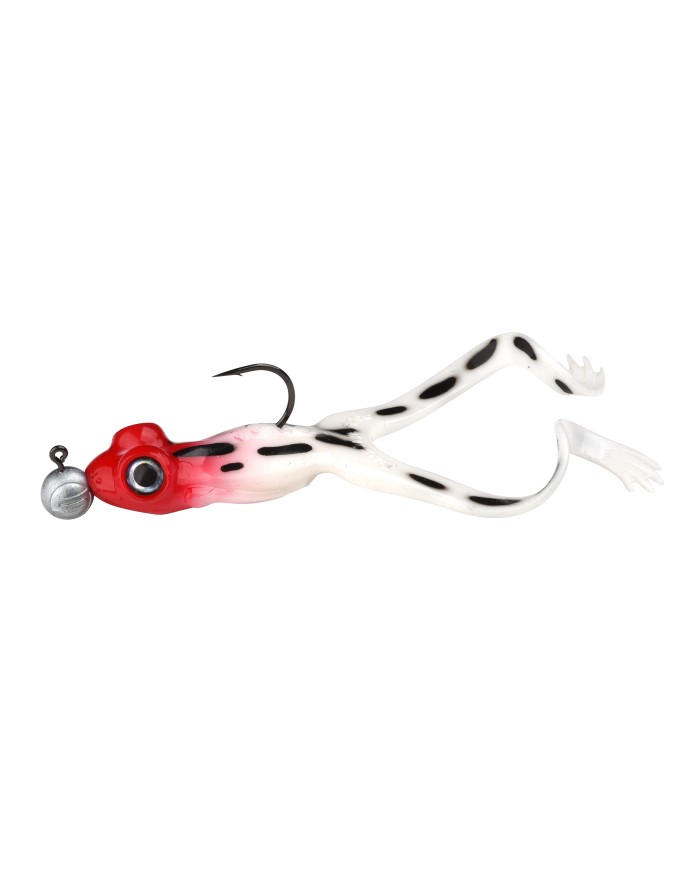 Guma Zestaw Spro The Frog To Go 12cm Redhead 7g