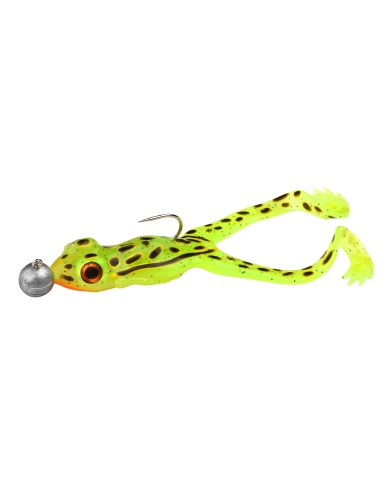 Guma Zestaw Spro The Frog To Go 10cm Fluo Green 5g Guma Zestaw Spro The Frog To Go 10cm Fluo Green 5g