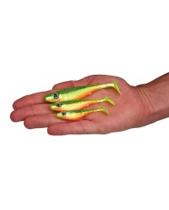 Guma Spro Iris The Shad 10cm Uv Salt & Pepper