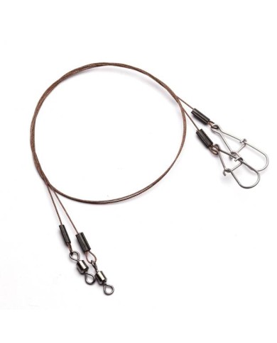 Przypon Stalowy Germina 7x7 Surfstrand 18kg Standard 15cm