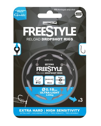 Przypon Spro FS Reload Dropshot Rig 0.28mm 04