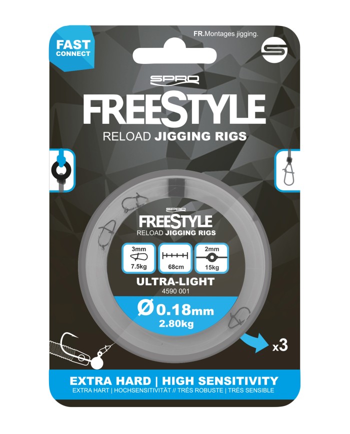 Przypon Spro FS Reload Jig Rig 0.35mm