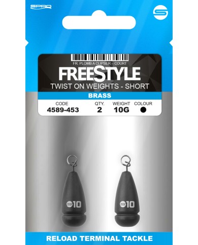 Ciężarek Spro FS Twist On Weights Short Brass 5g Ciężarek Spro FS Twist On Weights Short Brass 5g