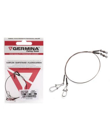 Przypon Stalowy Germina 7x7 Surfstrand 12kg Standard 15cm