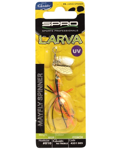 Obrotówka Spro Larva Mayfly 5cm 4gr Perch Obrotówka Spro Larva Mayfly 5cm 4gr Perch