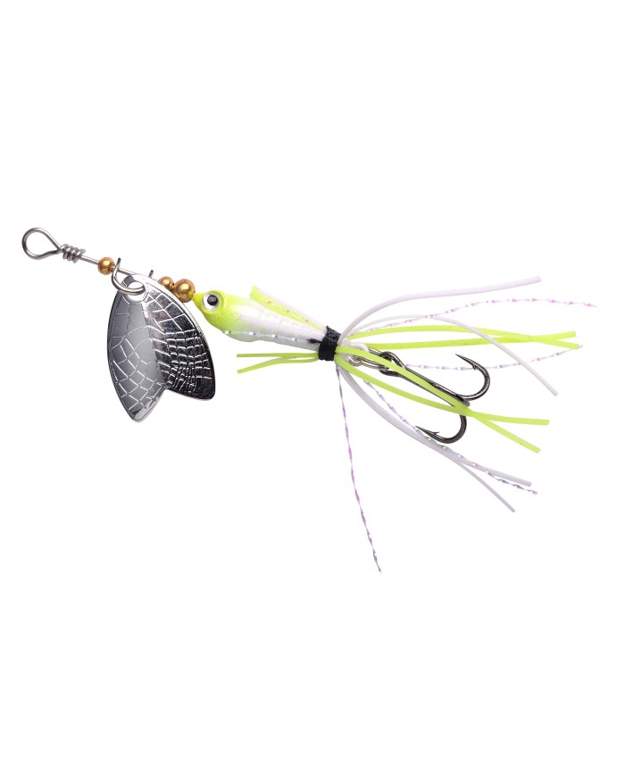 Obrotówka Spro Larva Mayfly 5cm 4gr Uv Pearl