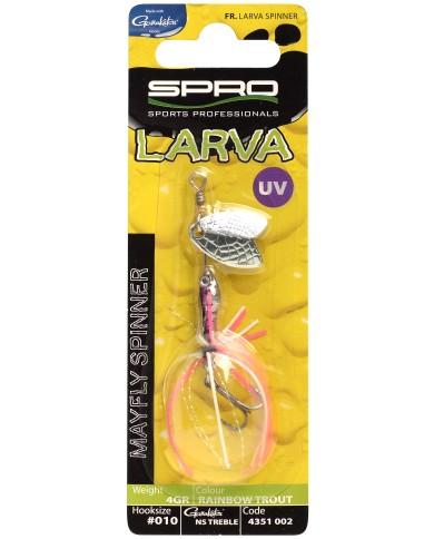 Obrotówka Spro Larva Mayfly 5cm 4gr Rb.Trout Obrotówka Spro Larva Mayfly 5cm 4gr Rb.Trout