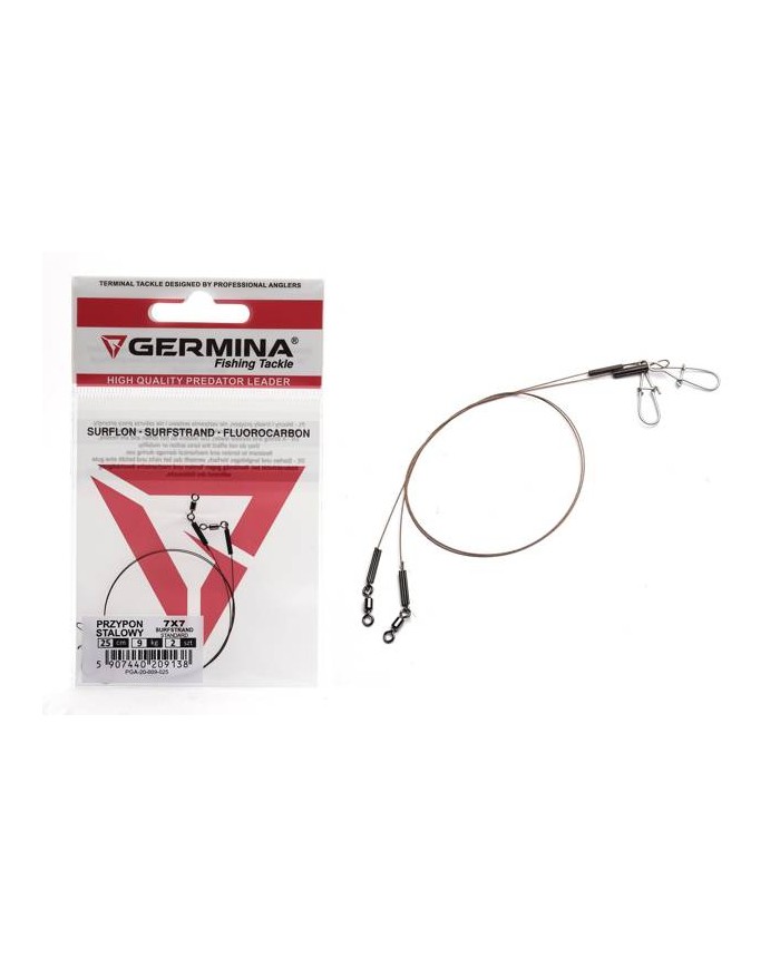 Przypon Stalowy Germina 7x7 Surfstrand 9kg Standard 15cm