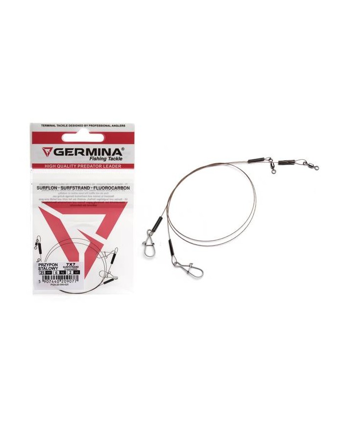Przypon Stalowy Germina 7x7 Surfstrand 6kg Standard 35cm