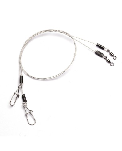 Przypon Stalowy Germina 1x7 Surflon 9kg Lite 30cm