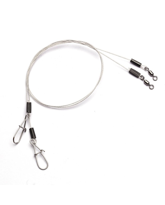 Przypon Stalowy Germina 1x7 Surflon 9kg Lite 25cm