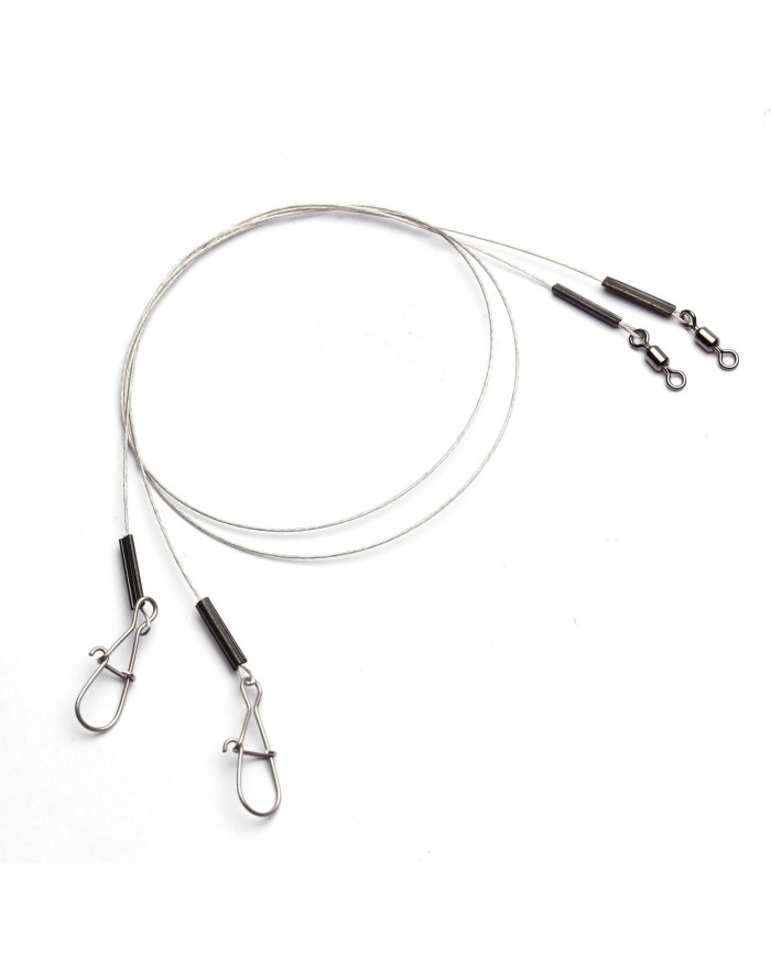 Przypon Stalowy Germina 1x7 Surflon 7kg Lite 30cm