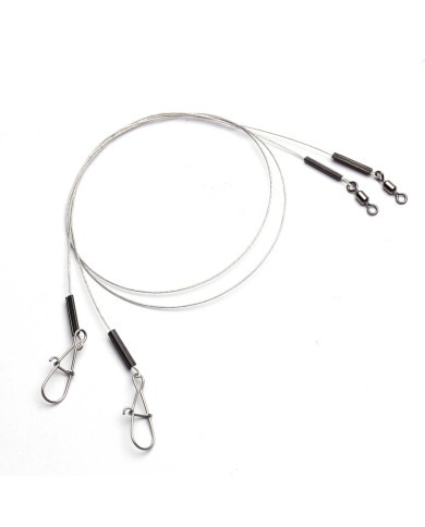 Przypon Stalowy Germina 1x7 Surflon 7kg Lite 15cm