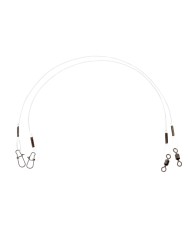 Przypon Fluorocarbon FLAGMAN 0,55mm 25cm 12,6kg - 2 szt.