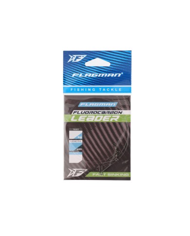 Przypon Fluorocarbon FLAGMAN 0,45mm 25cm 9,8kg - 2 szt.