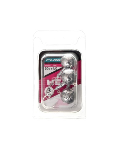 Główki jigowe FLAGMAN Jig Head 4/0 - 30g - op. 3 szt. Główki jigowe FLAGMAN Jig Head 4/0 - 30g - op. 3 szt.