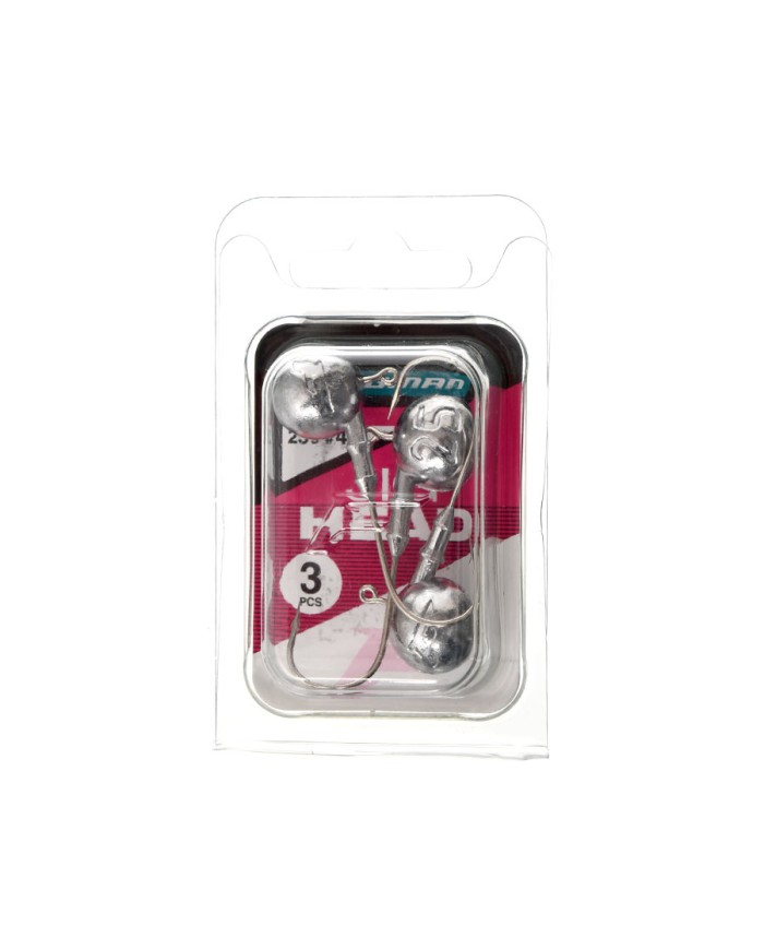 Główki jigowe FLAGMAN Jig Head 4/0 - 25g - op. 3 szt.