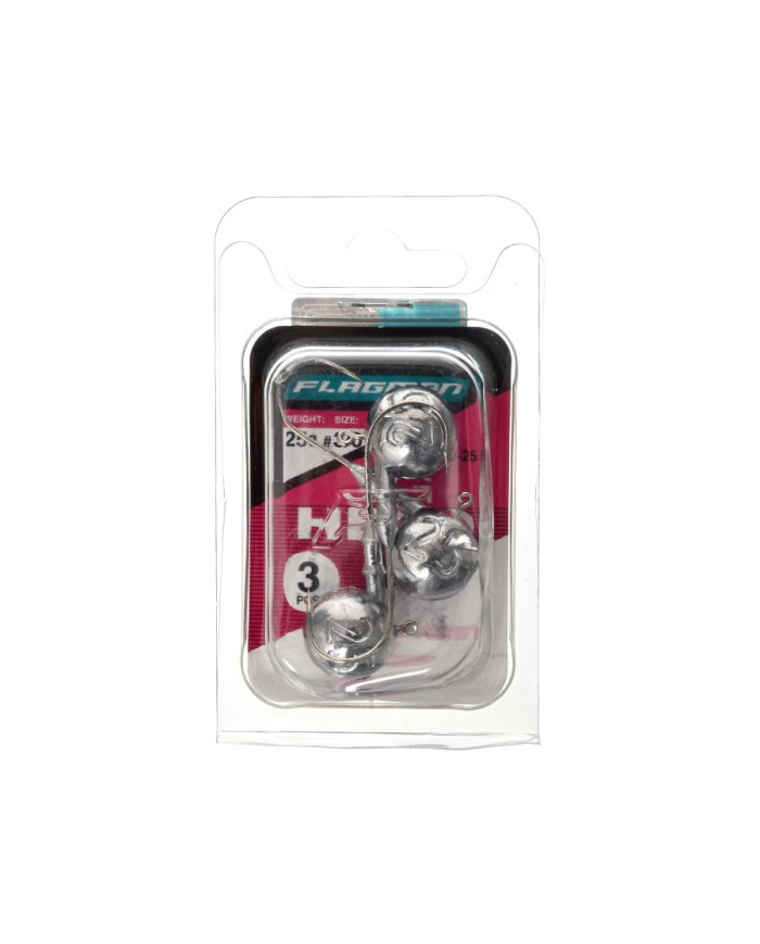 Główki jigowe FLAGMAN Jig Head 3/0 - 25g - op. 3 szt.