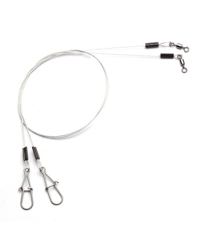 Przypon Stalowy Germina 1x7 Surflon 13kg Standard 20cm