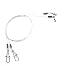 Przypon Stalowy Germina 1x7 Surflon 13kg Standard 20cm