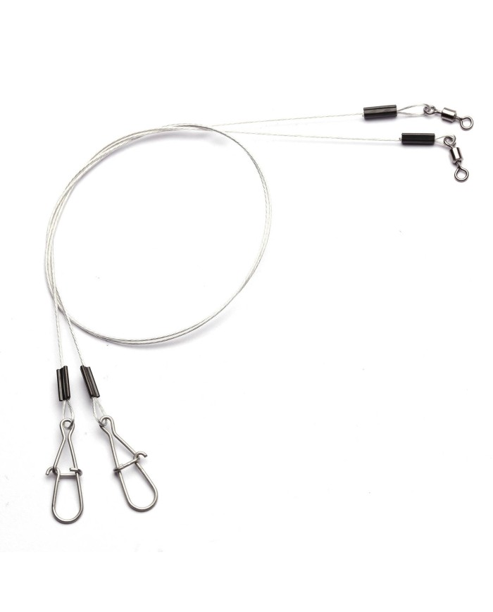 Przypon Stalowy Germina 1x7 Surflon 13kg Standard 15cm