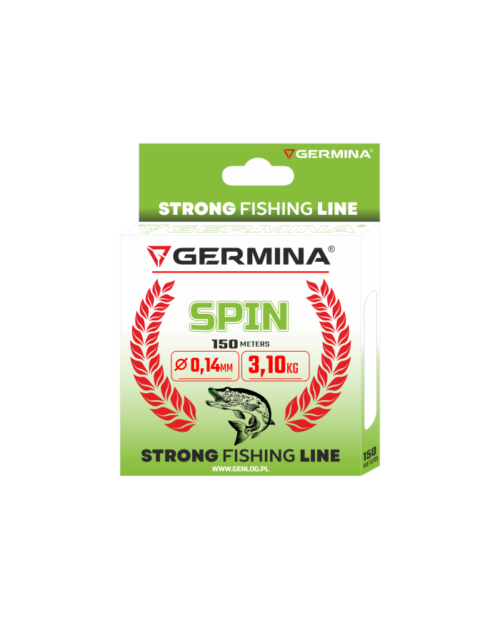 Żyłka GERMINA Spin 0.14mm 3.1kg 150m