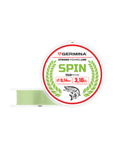 Żyłka GERMINA Spin 0.14mm 3.1kg 150m Żyłka GERMINA Spin 0.14mm 3.1kg 150m