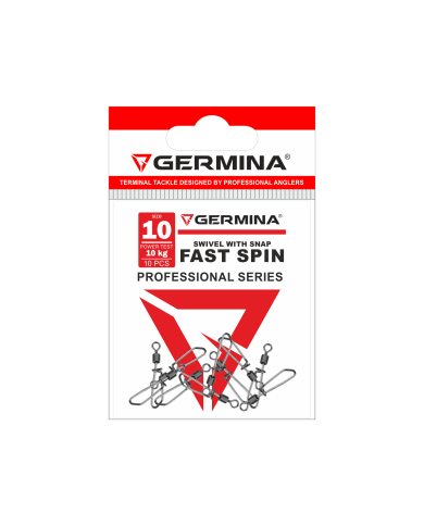 Agrafka GERMINA Fast Spin nr 10 - op. 10 szt. Agrafka GERMINA Fast Spin nr 10 - op. 10 szt.