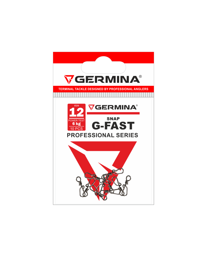 Agrafka GERMINA G-Fast nr 12 - op. 10 szt.