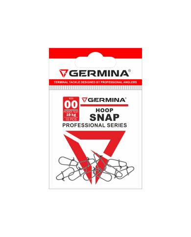 Agrafka GERMINA Hoop Snap nr 00 - op. 10 szt.