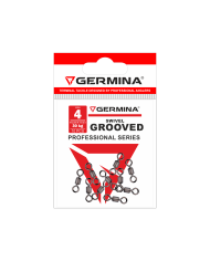 Krętlik GERMINA Grooved Swivel nr 4 - op. 10 szt.