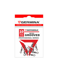 Krętlik GERMINA Grooved Swivel nr 10 - op. 10 szt.