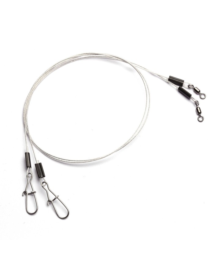 Przypon Stalowy Germina 1x7 Surflon 9kg Standard 30cm