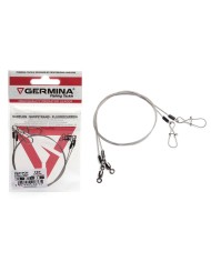 Przypon Stalowy Germina 7x7 Surflon 30kg Giant Predator 50cm