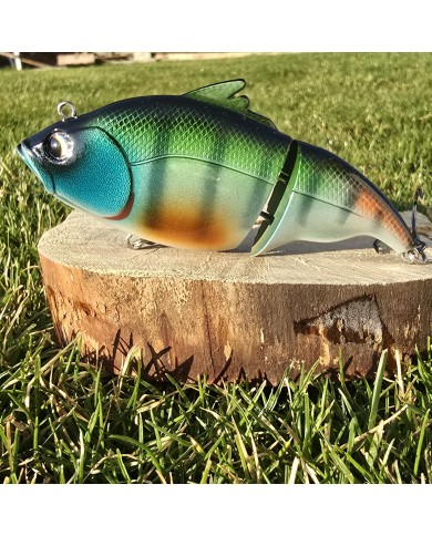 Wobler GERMINA Pike Buster 11,5cm 45,5g Perch - Floating Wobler GERMINA Pike Buster 11,5cm 45,5g Perch - Floating