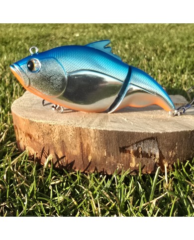 Wobler GERMINA Pike Buster 11,5cm 45,5g Blue Roach - Floating Wobler GERMINA Pike Buster 11,5cm 45,5g Blue Roach - Floating