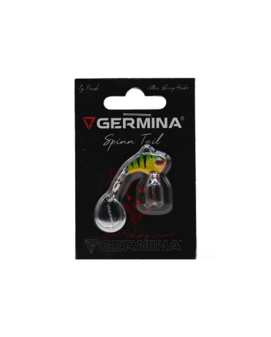 Wirujący Ogonek GERMINA Spinn Tail 7g Perch Wirujący Ogonek GERMINA Spinn Tail 7g Perch