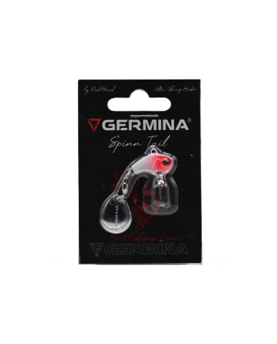 Wirujący Ogonek GERMINA Spinn Tail 7g Red Head Wirujący Ogonek GERMINA Spinn Tail 7g Red Head