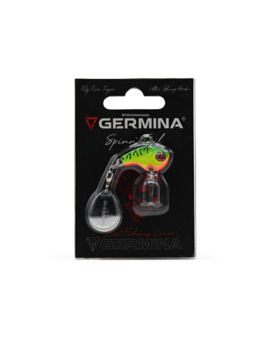 Wirujący Ogonek GERMINA Spinn Tail 10g Fire Tiger Wirujący Ogonek GERMINA Spinn Tail 10g Fire Tiger
