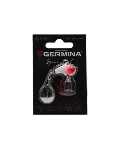 Wirujący Ogonek GERMINA Spinn Tail 10g Red Head Wirujący Ogonek GERMINA Spinn Tail 10g Red Head