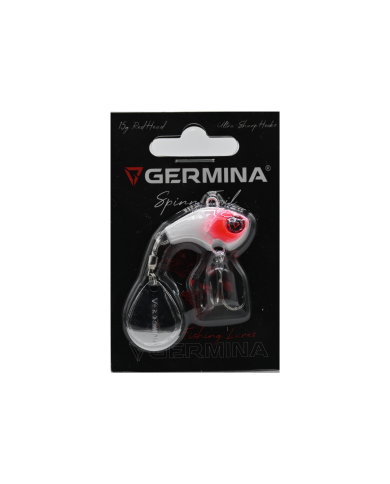 Wirujący Ogonek GERMINA Spinn Tail 15g Red Head Wirujący Ogonek GERMINA Spinn Tail 15g Red Head
