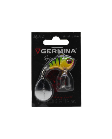 Wirujący Ogonek GERMINA Spinn Tail 20g Perch Wirujący Ogonek GERMINA Spinn Tail 20g Perch