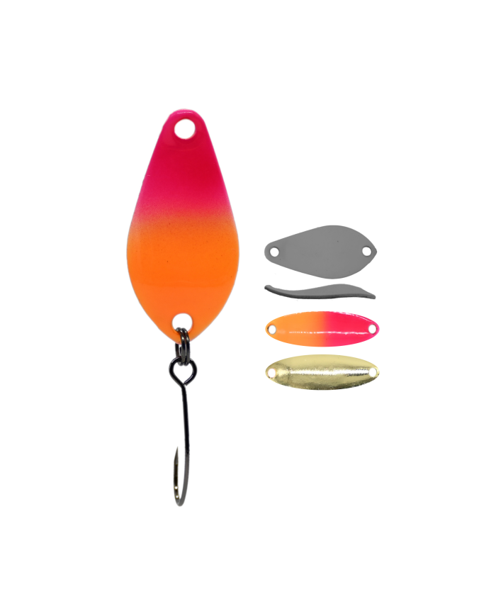 Błystka Wahadłowa GERMINA Trout Spoon 1.5g - Tequila